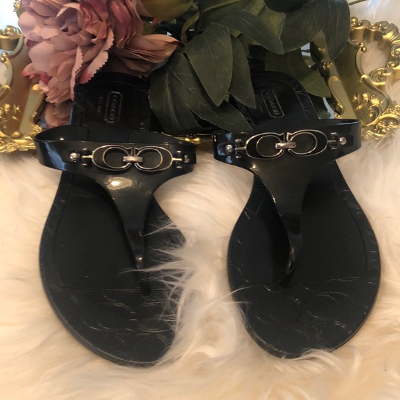 Coach Jelly Sandals - Picture 2 of 9